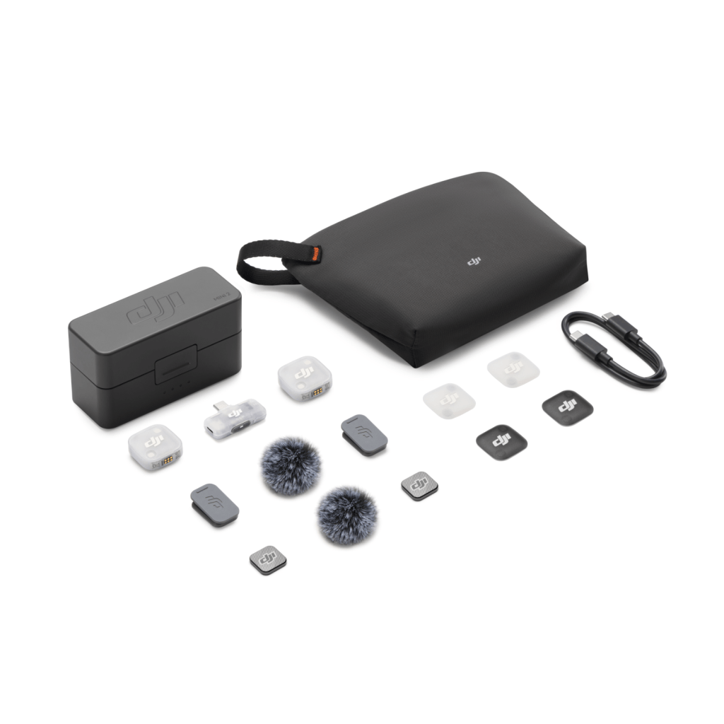 DJI Mic Mini 2 (2 TX + 1 Mobile RX + Charging Case) 
