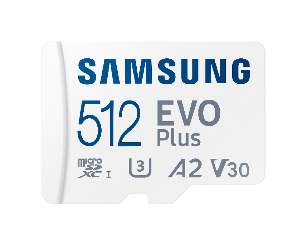 Samsung EVO Plus Micro SDXC 512GB + SD adaptér 