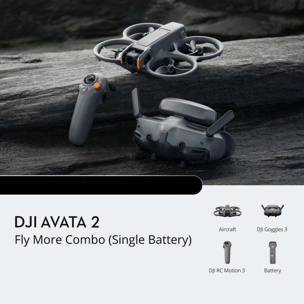 DJI Avata 2 Fly More Combo (Single Battery) 